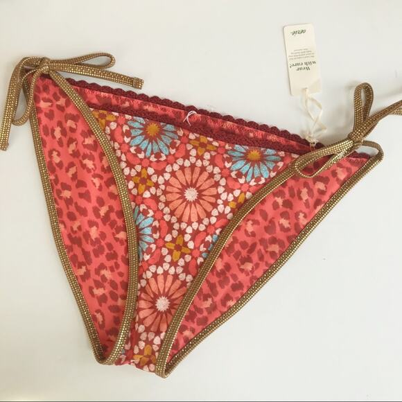 aerie String Cheeky Bikini Bottom - Picture 3 of 5
